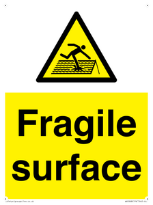 Fragile surface